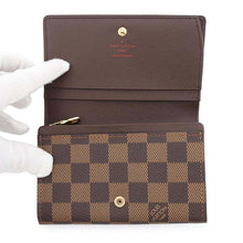 Load image into Gallery viewer, LOUIS VUITTON Porte Monnaie Vie Tresor BrownN61730 Damier Ebene Canvas
