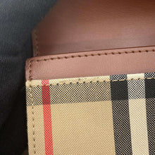 将图像加载到图库查看器中，BURBERRY Vintage Check Long Wallet Beige/Brown8026112 Canvas/Leather
