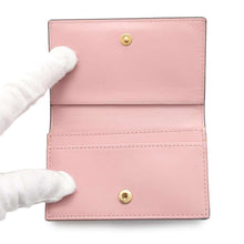 Load image into Gallery viewer, PRADA Card Case Gray/Pink1MC122 Leather
