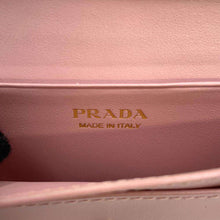 Load image into Gallery viewer, PRADA Card Case Gray/Pink1MC122 Leather
