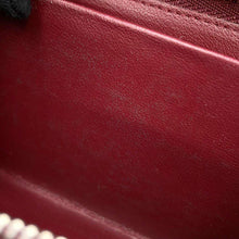 将图像加载到图库查看器中，CARTIER Happy Birthday Compact Wallet RedL3000347 Leather
