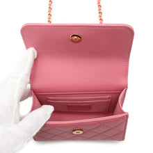 Load image into Gallery viewer, CHANEL Matelasse Pearl Handle 2WAY Handbag PinkAP3513 Lambskin
