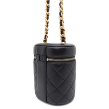 Load image into Gallery viewer, CHANEL Vanity ChainShoulder Bag BlackAS3210 Lambskin
