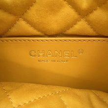 Load image into Gallery viewer, CHANEL CHANEL22 2WAYShoulder Bag YellowAS3980 Shiny Calf Leather Size Mini
