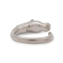 Load image into Gallery viewer, HERMES Cheval Hose Ring Size 13 Silver Metal
