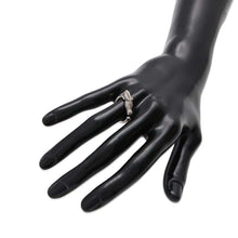 Load image into Gallery viewer, HERMES Cheval Hose Ring Size 13 Silver Metal
