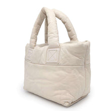 Load image into Gallery viewer, CHANEL Coco Cocoon Tote Bag WhiteA47108 Lambskin Size Small
