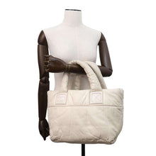 Load image into Gallery viewer, CHANEL Coco Cocoon Tote Bag WhiteA47108 Lambskin Size Small
