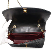 Load image into Gallery viewer, CHANEL Diana Matelasse ChainShoulder Bag BlackA01165 Lambskin
