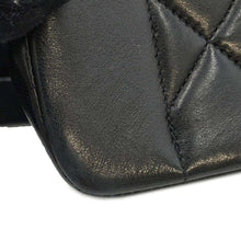 Load image into Gallery viewer, CHANEL Diana Matelasse ChainShoulder Bag BlackA01165 Lambskin
