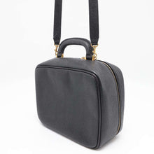 将图像加载到图库查看器中，CHANEL CC Logo 2WAY Vanity Bag BlackA07061 Caviar Leather
