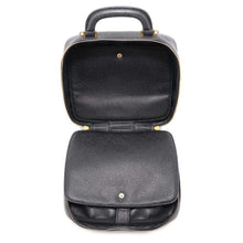 将图像加载到图库查看器中，CHANEL CC Logo 2WAY Vanity Bag BlackA07061 Caviar Leather
