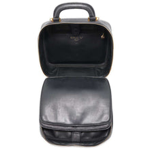 将图像加载到图库查看器中，CHANEL CC Logo 2WAY Vanity Bag BlackA07061 Caviar Leather
