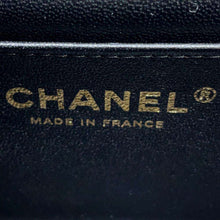 Load image into Gallery viewer, CHANEL Matelasse Top Handle Flap Bag BlackAS2431 Lambskin
