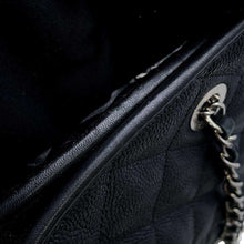 将图像加载到图库查看器中，CHANEL French Riviera ChainShoulder Bag Black Caviar Leather
