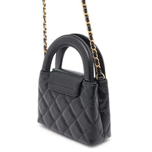 Load image into Gallery viewer, CHANEL Mini ChainClutch Shoulder Bag BlackAP3435 Aged Calf Leather
