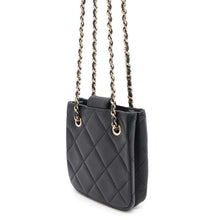 将图像加载到图库查看器中，CHANEL Matelasse Mini Pochette ChainShoulder Bag BlackAP2547 Lambskin
