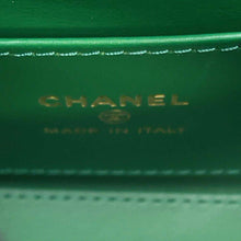 Load image into Gallery viewer, CHANEL Mini ChainClutch Bag GreenAP3435 Aged Calf Leather
