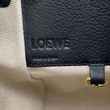 将图像加载到图库查看器中，LOEWE hammock Brown/Beige387.30PS35 Leather Size Small
