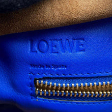 将图像加载到图库查看器中，LOEWE Amazonas Blue352.30.N03 Leather Size 28
