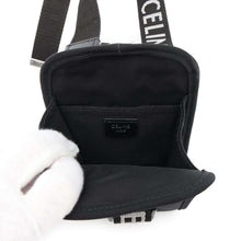 将图像加载到图库查看器中，CELINE Trekking Phone Pouch Black10J212 Nylon
