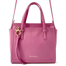 将图像加载到图库查看器中，Ferragamo Amy 2wayBag Pink21F478 Leather
