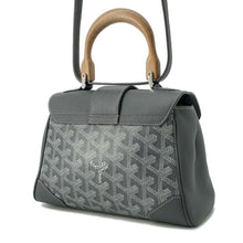 将图像加载到图库查看器中，GOYARD Saigon 2way Shoulder Bag GraySAIGONMINTY51CL51P PVC Coated Canvas Leather Size Mini
