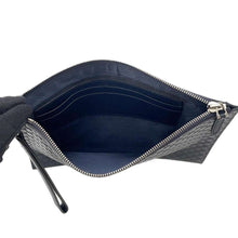 Load image into Gallery viewer, GUCCI MicroGuccissima Clutch Bag Navy544477 Leather
