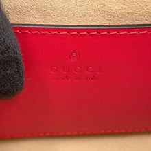 Load image into Gallery viewer, GUCCI GG MarmontShoulder Bag Red739166 Leather
