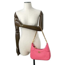 将图像加载到图库查看器中，GUCCI Aphrodite 2wayHandbag Pink731817 Leather Size Small
