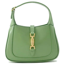 Load image into Gallery viewer, GUCCI Jackie1961 Mini Bag Green637091 Leather
