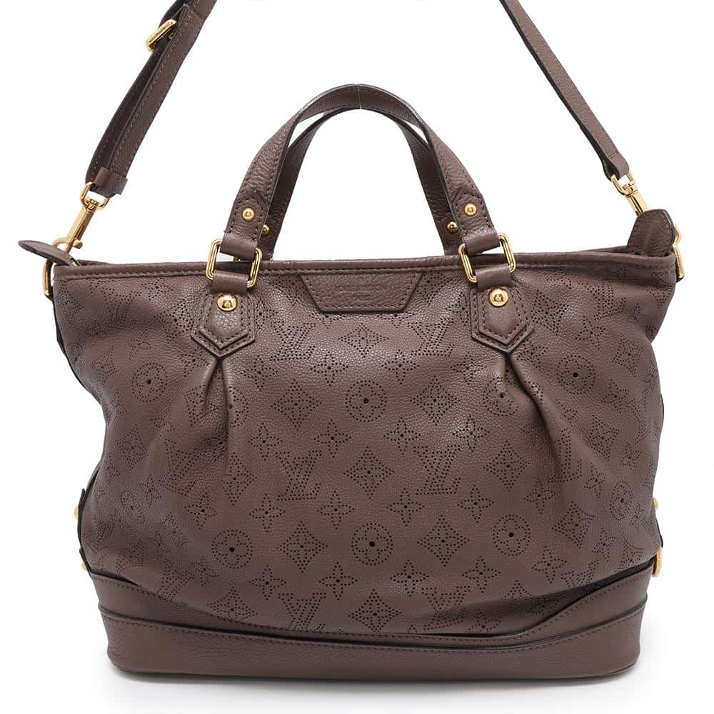 LOUIS VUITTON Stella BrownM93175 Monogram Mahina Size PM