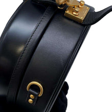 将图像加载到图库查看器中，LOUIS VUITTON Petit Boite Chapeau NoirM52341 Leather
