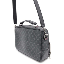 将图像加载到图库查看器中，LOUIS VUITTON Messenger multi-pocket NoirM45457 Monogram Eclipse Leather
