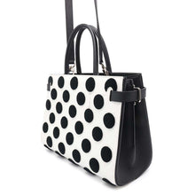 Load image into Gallery viewer, LOUIS VUITTON LV × YK Twist Tote Black/WhiteM51760 Epi Leather Infinity Dot
