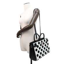 Load image into Gallery viewer, LOUIS VUITTON LV × YK Twist Tote Black/WhiteM51760 Epi Leather Infinity Dot
