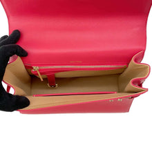 将图像加载到图库查看器中，Delvaux Tempate PinkAA0368AAX050HDP Leather Size MM
