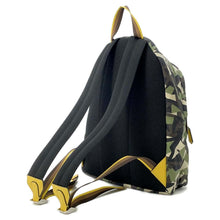 将图像加载到图库查看器中，FENDI Bugs Backpack Camouflage Green7VZ042 Nylon
