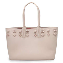 将图像加载到图库查看器中，Christian Louboutin Kabata Tote Pink1225048 Calf Leather Size Small
