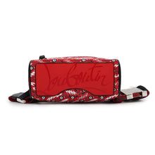 将图像加载到图库查看器中，Christian Louboutin Blaster Graphic Print Cross Body Bag Red1215058 Nylon
