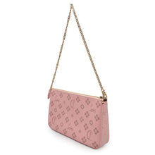 Load image into Gallery viewer, Christian Louboutin Rubira Zip-up ChainClutch Bag Pink3225038 Leather
