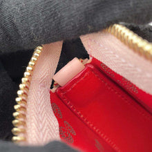 Load image into Gallery viewer, Christian Louboutin Rubira Zip-up ChainClutch Bag Pink3225038 Leather
