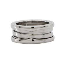 Load image into Gallery viewer, BVLGARI B-zero1 Ring 2 bands Size 53/#13 18K White Gold
