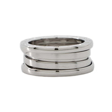 Load image into Gallery viewer, BVLGARI B-zero1 Ring 2 bands Size 53/#13 18K White Gold
