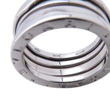 Load image into Gallery viewer, BVLGARI B-zero1 Ring 2 bands Size 53/#13 18K White Gold
