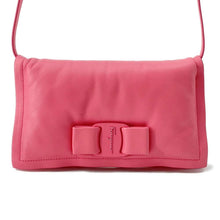 将图像加载到图库查看器中，Ferragamo Vivabou Shoulder Bag Pink Leather
