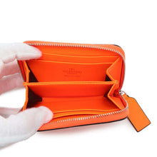 Load image into Gallery viewer, Valentino Garavani Shoulder wallet Orange Leather
