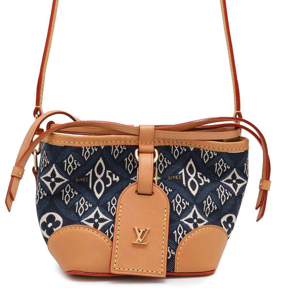 LOUIS VUITTON Noe Perth BlueM57447 Monogram・Jacquard SINCE 1854