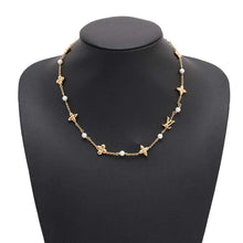 Load image into Gallery viewer, LOUIS VUITTON Necklace Louisa GoldM01610 Metal
