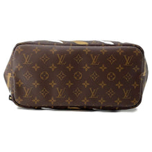 将图像加载到图库查看器中，LOUIS VUITTON Neverfull Noir/Gold/SilverM45201 Monogram Size MM
